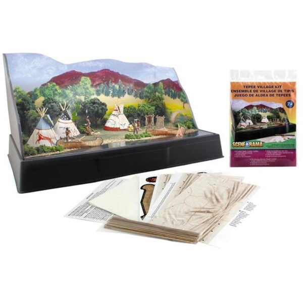 Woodland Scenics Tepee Village Kit WOO4133 - main